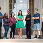 The fall 2017 Tea With Teachers team poses for a group picture.