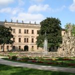 castle garden in Germany