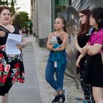 MIT students on pride tour