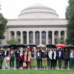 group photo in Killian Court