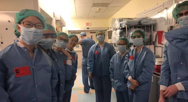 MIT students in the OR