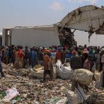 In their Energy, Environment, and Society class, students learned that discarded cell phones and computers as well as retired parts of solar panels often end up in dumps like this one — the Richmond landfill in Bulawayo, the second largest city in Zimbabwe. Unless properly managed, such landfills can pose serious environmental and public health hazards.